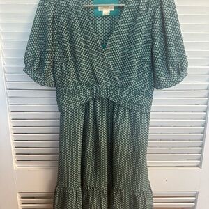 Maeve Green Patterned Dress